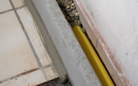 Drainage périphérique réalisé par des experts de Murprotec.