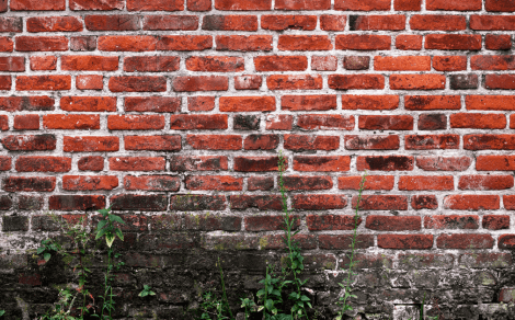 Humidité ascensionnelle sur le mur extérieur