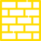 Icône d'un mur (jaune)